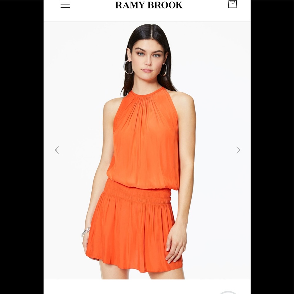 Ramy Brook Paris sleeveless dress in blush